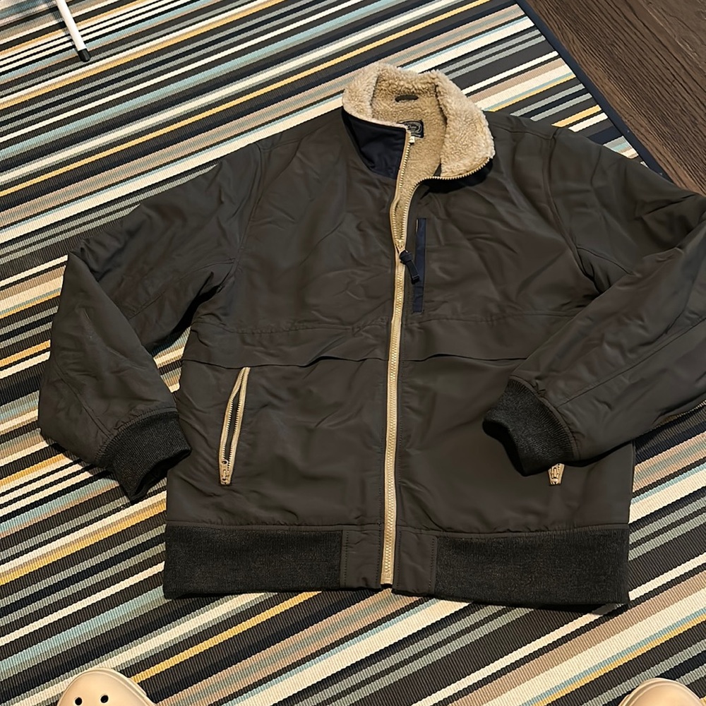 J. crew Sherpa lined jacket